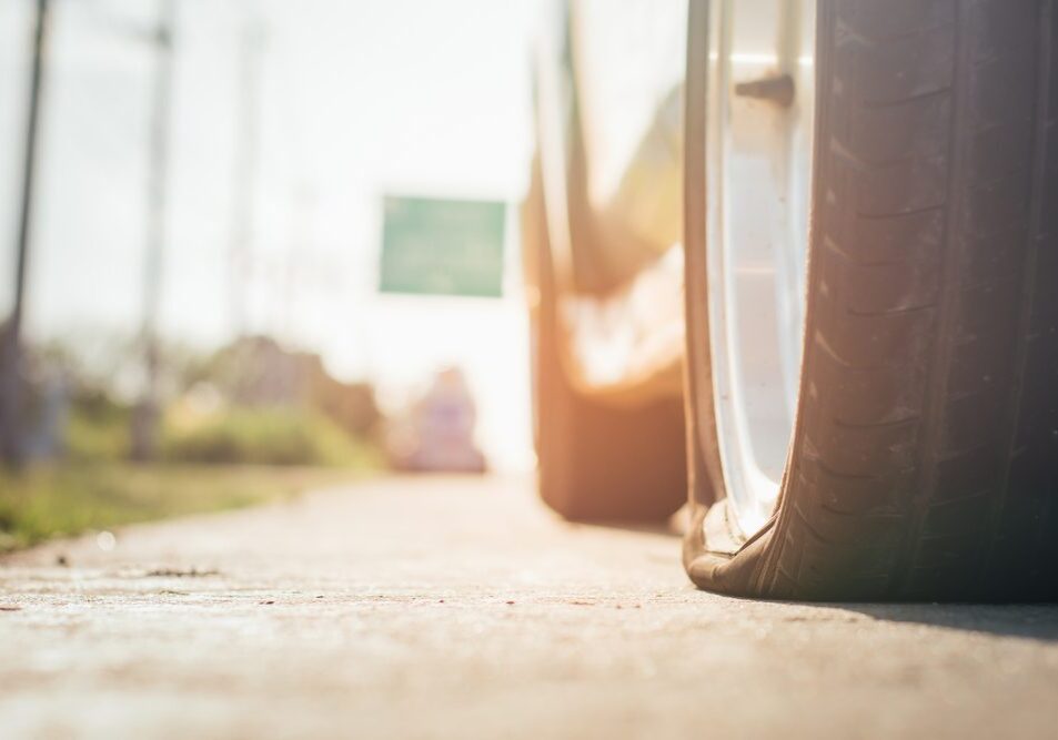 shutterstock_667792723 A close up of the wheels on a car
